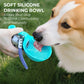 🐕50% OFF! 🐾 2-in-1 Portable Dog Water Bottle — Flips to a Bowl, Leak-Proof, Stainless Steel🎉