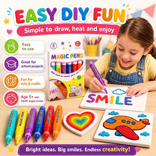 🥳BUY 1 GET 1 FREE!!🎁🔮Magic Pen – Draw 3D with one stroke!🎄DIY Bubble Magic Drawing Pens