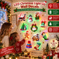 🖤Black Friday Sale: only ￡9.99!! 💞50K+ SOLD! 🎄✨ 50% OFF! LED Christmas Light-Up Wall Decals – built-in LED, pre-installed batteries, 12/24/36pcs. Peel & stick festive glow for walls & windows! 🎅💡