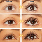 🥳BUY 1 GET 1 FREE:￡7.99!!💞50K+ SOLD!👁️✨ All-Day Beautiful Lashes, Smudge-Proof! Waterproof Fiber Mascara for Natural Volume💖