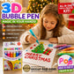 💥LAST DAY BUY 1 GET 1 FREE!!🎁🔮Magic Pen – Draw 3D with one stroke!🎄DIY Bubble Magic Drawing Pens 7