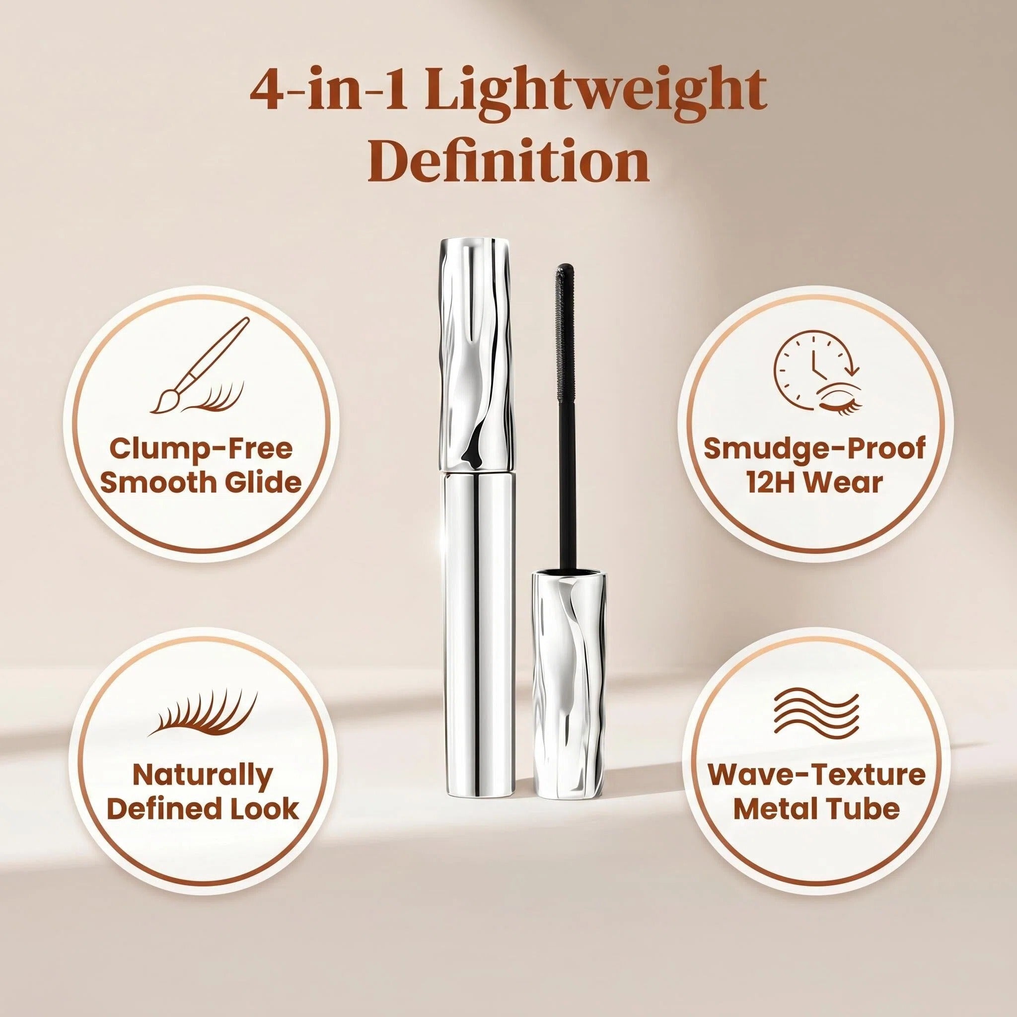 ✨LAST DAY BUY 1 GET 1 FREE!!✨Ultimate Waterproof & Sweatproof Lengthening & Curling Mascara👁️ 2