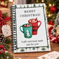 🔥🎁70% OFF!!!-Ready for Christmas!🎅Christmas Gift Card Album -👍DIY Spiral-Bound Christmas Gift Card Album with Surprise Pages