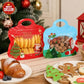 🎄Festive Self-Seal Treat Bags — Santa & Snowman Print | Resealable & Perfect for Cookies, Chocolates & Little Gifts🎅⛄
