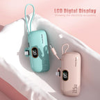 🔋✨FLASH SALE👍5000mAh Mini Portable Charger Power Bank for phone 2