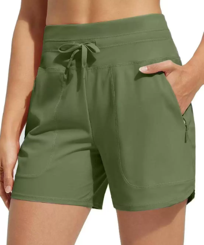 🌞Last Day Promotion-60% OFF❄️Women's High-Waisted Quick-Dry Swim Shorts