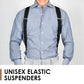 ⏳Time-Limited Special⏰Men's X-Back Suspenders with Hook Clips – Adjustable & Heavy-Duty 2