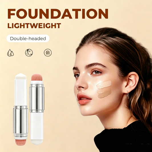 🎁🎉Last Day BUY 1 GET 1 FREE‼️Cover Cream Stick V w/ Detachable Brush - Korean Skin Care Color-Changing Foundation Stick with Collagen Capsules 3