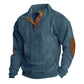 ⏳Limited Time 50% Off!💥Men's Corduroy Stand Collar Sweatshirt