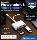 💥2026 HOT SALE⏰50% OFF! 🥳3-in-1 USB-C Memory Card Reader