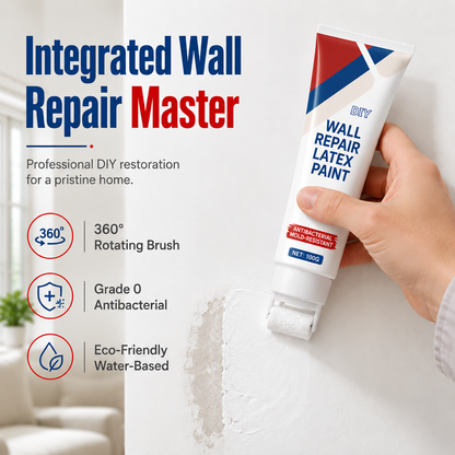 🔥LIMITED SALE BUY 2 GET 1 FREE!!💥All-in-One Wall Repair Paste with Roller Brush