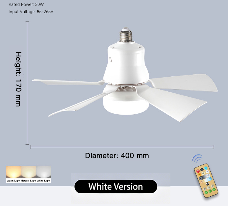 🌬️Surprise Price: Only £16.99!!🔥SmartBreez™ 40W LED Ceiling Fan Light – 20.5” Ultra-Quiet with Remote 🎯 | E27 + FREE B22 Adapter 🔌 | For Bedroom 😴, Kitchen 👩‍🍳 & Garage 🛠️ – UK Ready! 🇬🇧