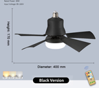 🌬️Surprise Price: Only £16.99!!🔥SmartBreez™ 40W LED Ceiling Fan Light – 20.5” Ultra-Quiet with Remote 🎯 | E27 + FREE B22 Adapter 🔌 | For Bedroom 😴, Kitchen 👩‍🍳 & Garage 🛠️ – UK Ready! 🇬🇧