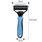 🐾 LIMITED TIME 50% OFF! ✨ Professional Pet Deshedding Tool – Gentle, 2-in-1, Efficient ✨