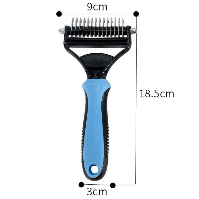 🐾 LIMITED TIME 50% OFF! ✨ Professional Pet Deshedding Tool – Gentle, 2-in-1, Efficient ✨