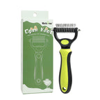 🐾 LIMITED TIME 50% OFF! ✨ Professional Pet Deshedding Tool – Gentle, 2-in-1, Efficient ✨