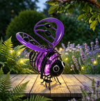 🔥Limited Time £10.99!! ⚡50K+ SOLD!✨🐝Hanging Solar Bee Light – Warm Amber Glow, Flicker-Free, Perfect for Garden Parties, Camping, or Kids’ Rooms – Spread Joy Day and Night 🌞🌜