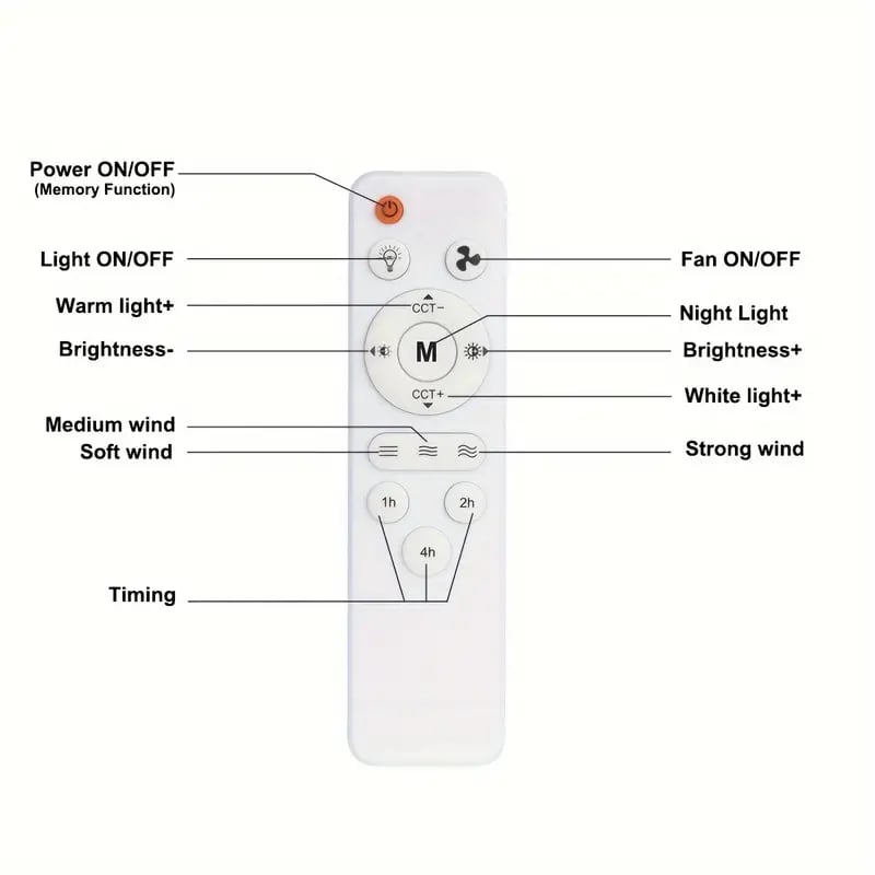 🌬️Surprise Price: Only £16.99!!🔥SmartBreez™ 40W LED Ceiling Fan Light – 20.5” Ultra-Quiet with Remote 🎯 | E27 + FREE B22 Adapter 🔌 | For Bedroom 😴, Kitchen 👩‍🍳 & Garage 🛠️ – UK Ready! 🇬🇧