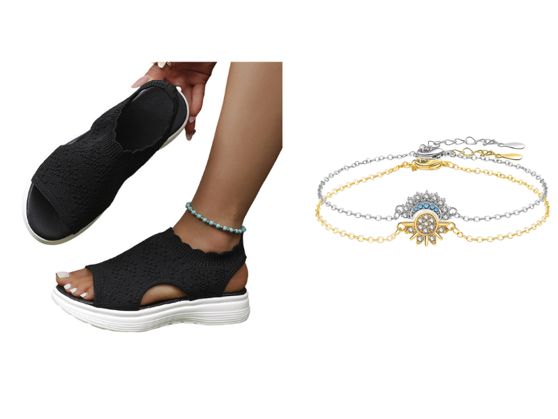 👡50% OFF NOW ! 💐 Women's Breathable Knit Platform Sandals – Air-permeable knit upper, cushioned sole & lightweight comfy summer footwear ✨