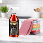 🧼 BUY 2 GET 1 FREE! ✨ Oven & Grill Cleaner Spray – Dissolves Grease in 5 Mins, No Scrubbing & Eliminates Odors 🔥  21 Reviews