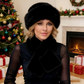 🎅CHRISTMAS SALE 70% OFF!🔥Fluffy Fur Bucket Hat Warm Winter Hat & Free Matching Scarf⏰