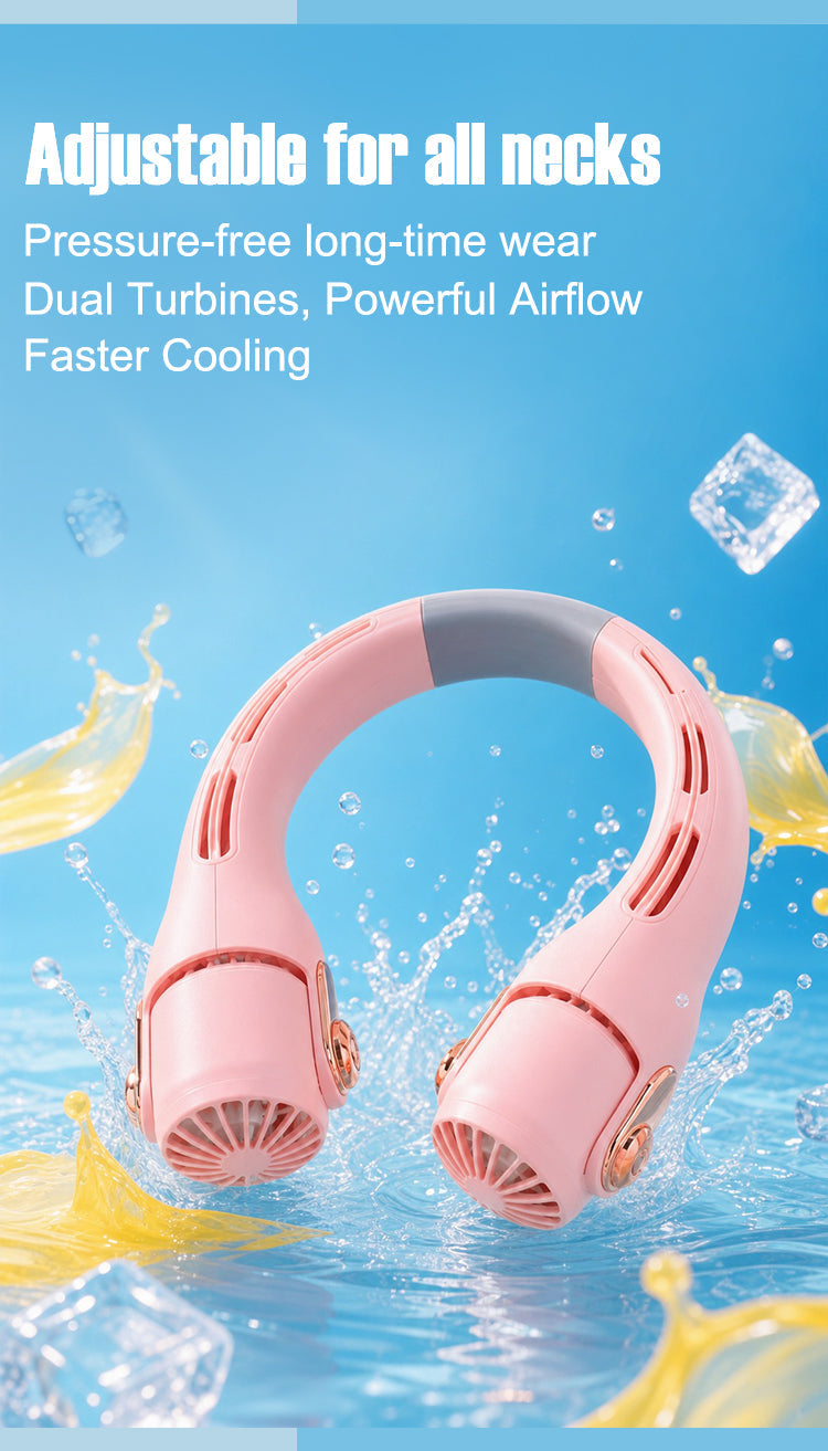 360° Ultra-Quiet & Lightweight Neck Fan