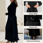 🎉🔥This Week's Special Sales 50% OFF✨Women’s Stylish and Elegant Round-neck Pleated Dress