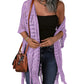 🔥 LIMITED-TIME Just £15.99!!😍Women’s Oversized Knit Cardigan – Lightweight Crochet Tassel Kimono for Spring & Summer 🌸