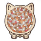 🎁70% OFF!!!-Ready for Christmas!🎅🧩135-Piece Cute Cat Puzzle Challenge Irregular Shaped Wooden Jigsaw Puzzle👍🎁Stress Relief Enthusiast Gift, Christmas Gift✨