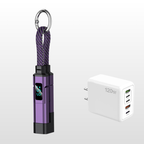🎁💥LAST DAY SPECIAL PRICE!-￡7.99!!🔌4-in-1 Charging Cable with Digital Display & Keychain – Fast-Charging, Kink-Resistant & Compact