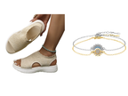 👡50% OFF NOW ! 💐 Women's Breathable Knit Platform Sandals – Air-permeable knit upper, cushioned sole & lightweight comfy summer footwear ✨
