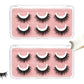 🥳2026 HOT SALE🥳💞50K+ SOLD!👁️✨Reusable Self‑Adhesive False Eyelashes – No glue needed, just press & go. Natural curl, reusable & easy to remove. A beauty game‑changer! 💕🌸