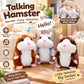 🐹 Last Day Special Price & Free Shipping！✨Talking Hamster Plush – repeats whatever you say, auto head-shaking, hilarious fun for kids & adults🎁