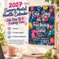 🔥HOT SALE 50% OFF💓2027 Sweary Mental Health Calendar
