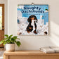 🐶LAST DAY SALE: Only £7.99🎁Naughty Dachshunds 2027 Wall Calendar – 12 Months of Mischief, Mayhem & Sausage Dog Smiles