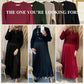 🎉🔥This Week's Special Sales 50% OFF✨Women’s Stylish and Elegant Round-neck Pleated Dress