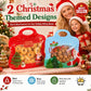 🎄Festive Self-Seal Treat Bags — Santa & Snowman Print | Resealable & Perfect for Cookies, Chocolates & Little Gifts🎅⛄
