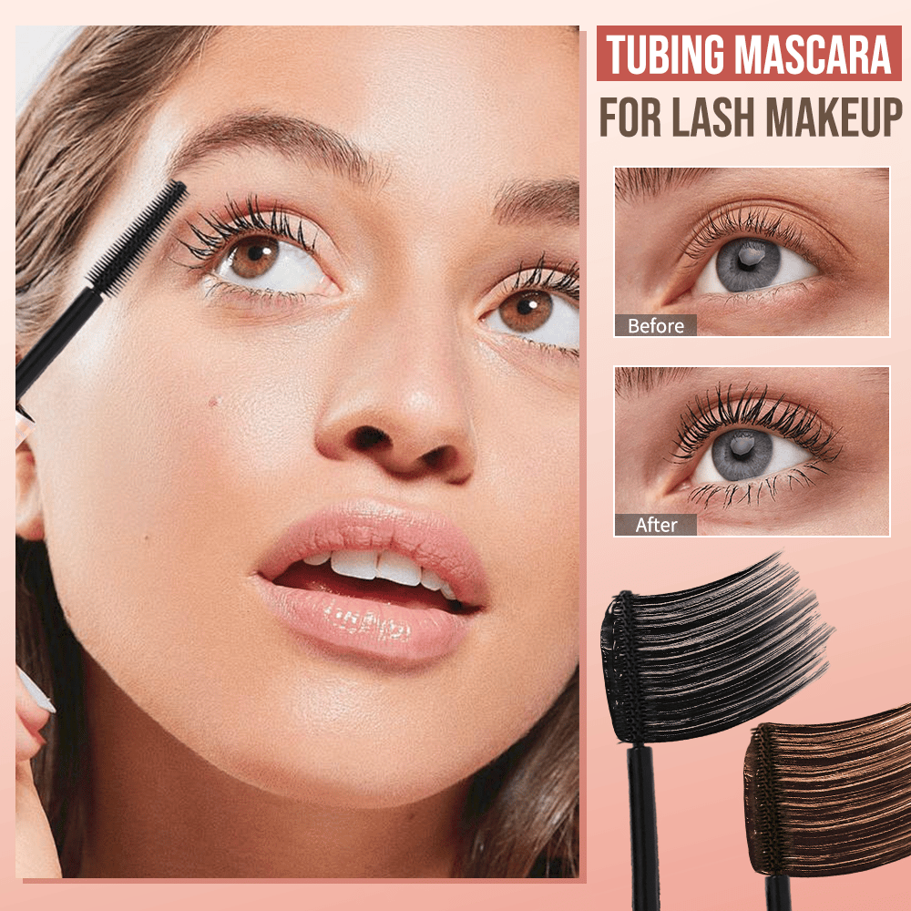 🥳BUY 1 GET 1 FREE:￡7.99!!💞50K+ SOLD!👁️✨ All-Day Beautiful Lashes, Smudge-Proof! Waterproof Fiber Mascara for Natural Volume💖