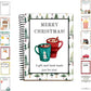 🔥🎁70% OFF!!!-Ready for Christmas!🎅Christmas Gift Card Album -👍DIY Spiral-Bound Christmas Gift Card Album with Surprise Pages