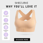 🎁🔥Last day sale 50% OFF⏳👍✨Cross Back Front Closure Wireless Posture Support Bra– All-Day Comfort, Breathable & Summer-Ready 💕