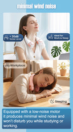 360° Ultra-Quiet & Lightweight Neck Fan