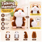 🐹 Last Day Special Price & Free Shipping！✨Talking Hamster Plush – repeats whatever you say, auto head-shaking, hilarious fun for kids & adults🎁