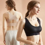 🎁🔥Last day sale 50% OFF⏳👍✨Cross Back Front Closure Wireless Posture Support Bra– All-Day Comfort, Breathable & Summer-Ready 💕