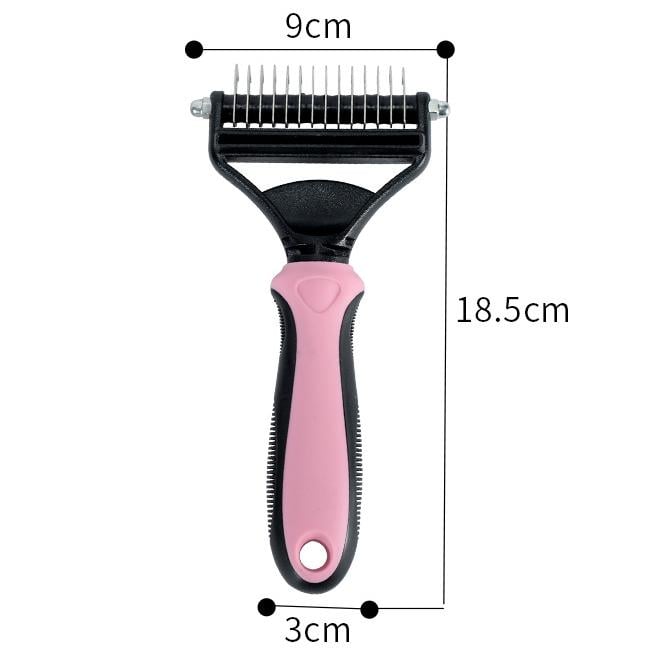 🐾 LIMITED TIME 50% OFF! ✨ Professional Pet Deshedding Tool – Gentle, 2-in-1, Efficient ✨