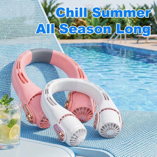 360° Ultra-Quiet & Lightweight Neck Fan