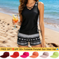 🏖️SUMMER HOT SALE 50% OFF with FREE GIFT🎁💞50K+ SOLD!💥Women's Printed Two-Piece Tankini Swimsuit