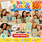 🏆LAST DAY SALE ONLY ￡6.99!🔥4-in-1 Fun Reusable Learning Books📚✨Handwriting • Numbers • Drawing • Fine Motor Skills • With Vanishing Ink Pen | Ages 2+ • Eco-Friendly & Screen-Free 🌱🇬🇧