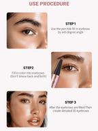 🥳BUY 1 GET 1 FREE💞50K+ SOLD!💥✨3D Natural-Looking Eyebrow Pencil– 4-prong tip creates natural hair-like strokes. Waterproof, smudge-proof & lasts 24h