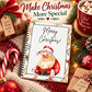 🔥🎁70% OFF!!!-Ready for Christmas!🎅Christmas Gift Card Album -👍DIY Spiral-Bound Christmas Gift Card Album with Surprise Pages