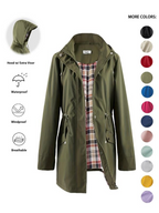 🔥This Week's Special Price!!🧥💦Womens Chic. Lightweight. Waterproof Jacket🍃-Unleash Style and Durability in Any Storm!